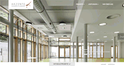 Desktop Screenshot of akzente-architektur.de
