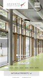 Mobile Screenshot of akzente-architektur.de